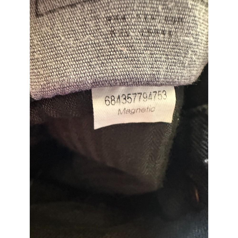 AYR The Rocker Jeans with Frayed Hem in Magnetic Black Cropped Denim Size 26 - Picture 7 of 13